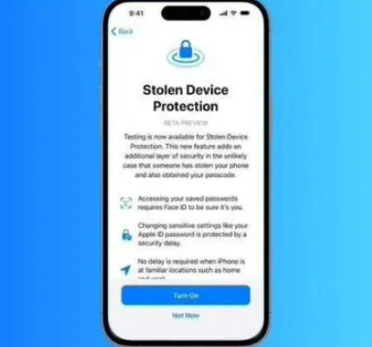 平利苹果授权维修店分享被盗设备保护功能开启方法 